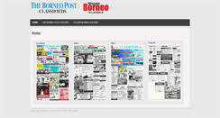 Desktop Screenshot of c.theborneopost.com